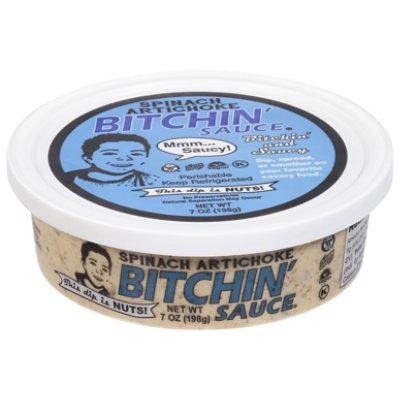 Bitchin Sauce Dip Spinach Artichoke - 7 Oz - Image 3