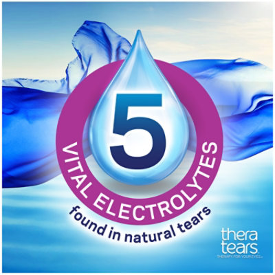 Thera Tears Xtra Eye Drops Lubricant Dry Eye Therapy - 0.5 Fl. Oz. - Image 3