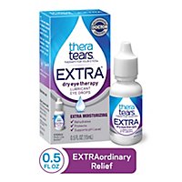 Thera Tears Xtra Eye Drops Lubricant Dry Eye Therapy - 0.5 Fl. Oz. - Image 1