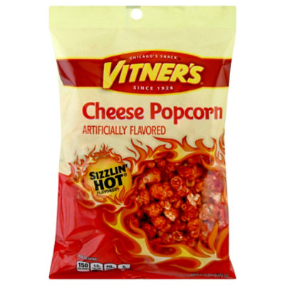 Hot Cheese Flavored Popcorn - Old Vienna of St. Louis