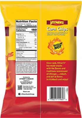 Vitners Hot Corn Chips - 4.5 Oz - Image 6