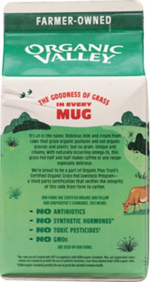 Organic Valley Grassmilk Half & Half Organic 1 Pint - 473 Ml - Image 6
