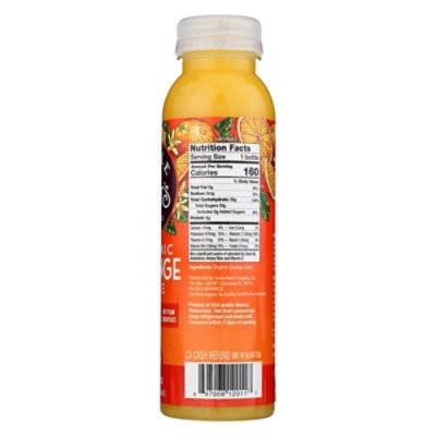 Uncle Matts Juice Organic Orange Pulp Free - 12 Fl. Oz. - Image 6