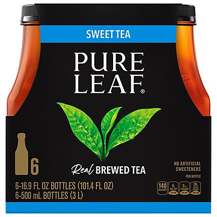 Pure Leaf Tea Brewed Sweet - 6-16.9 Fl. Oz. - Image 1