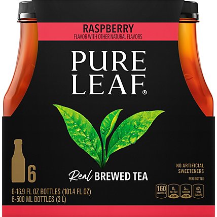 Pure Leaf Tea Brewed Raspberry - 6-16.9 Fl. Oz. - Image 2