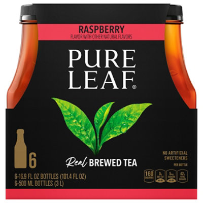 Pure Leaf Tea Brewed Raspberry - 6-16.9 Fl. Oz. - Safeway