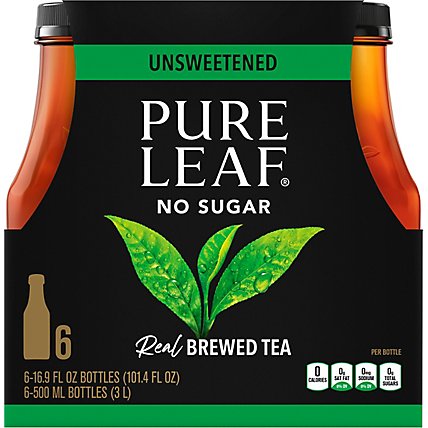 Pure Leaf Tea Brewed Unsweetened - 6-16.9 Fl. Oz. - Image 2