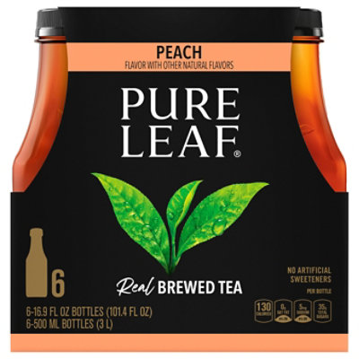 Pure Leaf Tea Brewed Peach - 6-16.9 Fl. Oz. - Image 2