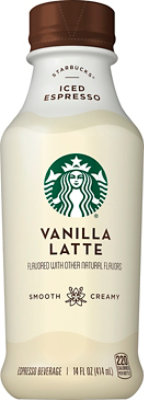 Starbucks Iced Espresso Vanilla Latte - 14 Fl. Oz. - Image 2