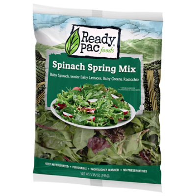 Ready Pac Spinach Spring Mix Salad Bag - 5.25 Oz - Image 2