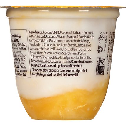 The Coconut Collaborative Yogurt Alternative Dairy Free Mango Passionfruit - 4.2 Oz - Image 6