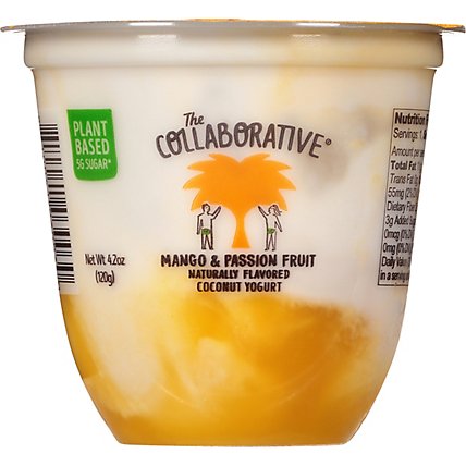 The Coconut Collaborative Yogurt Alternative Dairy Free Mango Passionfruit - 4.2 Oz - Image 2