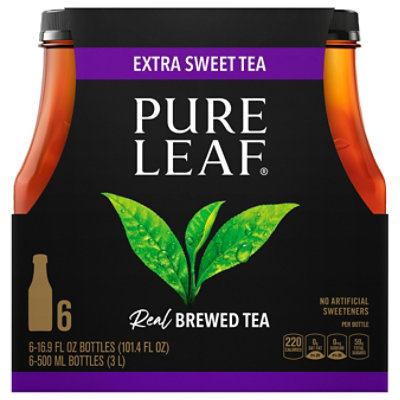 Pure Leaf Tea Real Brewed Extra Sweet Tea - 6-16.9 Fl. Oz. - Image 2