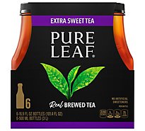 Pure Leaf Tea Real Brewed Extra Sweet Tea - 6-16.9 Fl. Oz.
