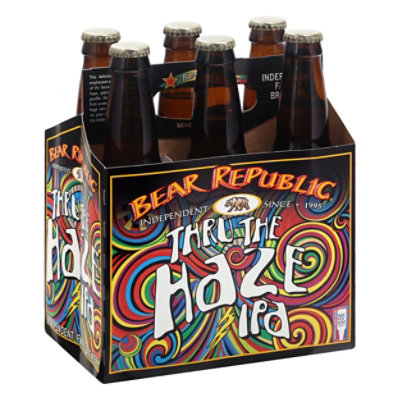 Bear Republic Thru The Hazy Ipa In Bottles - 6-12 Fl. Oz.
