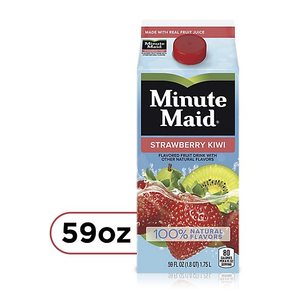 Minute Maid Premium Fruit Drink Strawberry Kiwi - 59 Fl. Oz.