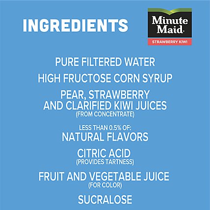 Minute Maid Premium Fruit Drink Strawberry Kiwi - 59 Fl. Oz. - Image 5
