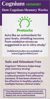 Natrol Cognium Tablets Brain Health - 60 Count - Image 4