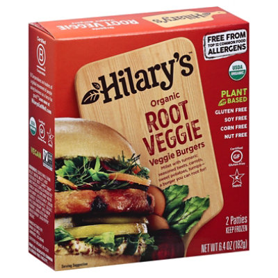 Hilarys Eat Well Burger Root Veggie - 6.4 Oz