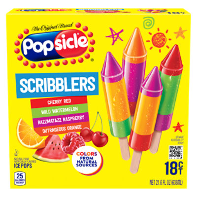 Popsicle Ice Pops Scribblers 18 Count - 21.6 Fl. Oz. - Image 3