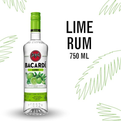 Bacardi Rum Lime 70 Proof - 750 Ml