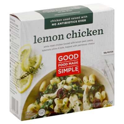 Good Food Made Simple Entree Lemon Chicken - 9 Oz - Image 1