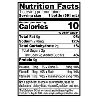 Propel Vitamin Boost Electrolyte Water Beverage Strawberry Raspberry - 20 Fl. Oz. - Image 4