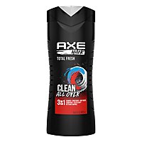 Axe Hair Shampoo + Conditioner 3 in 1 Total Fresh - 16 Fl. Oz. - Image 3
