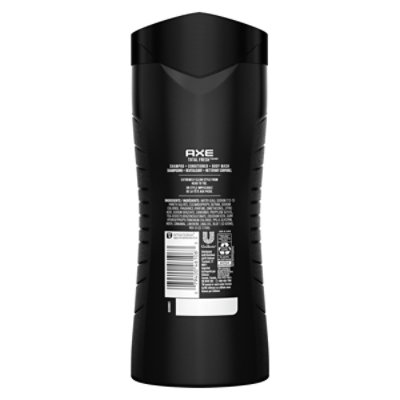 Axe Hair Shampoo + Conditioner 3 in 1 Total Fresh - 16 Fl. Oz. - Image 1