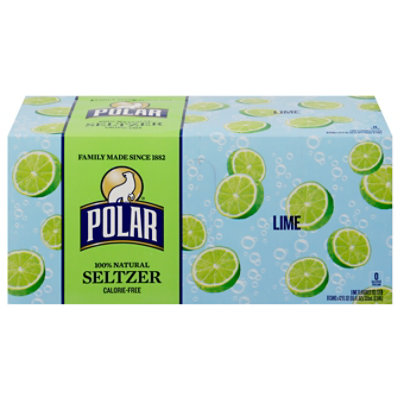 Polar Seltzer Lime - 8-12 Oz - Image 4