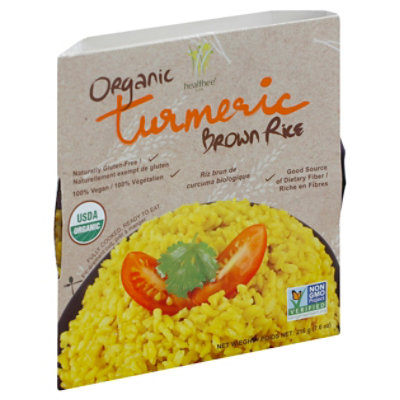 Healthee Org Turmeric Brn Rice - 7.6 Oz