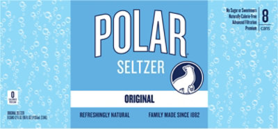 Polar Sparkling Original Seltzer - 8 - 12 Oz. - Image 7