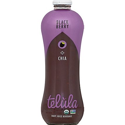 Telula Fruit Juice Beverage Black Berry + Chia - 32 Fl. Oz. - Image 2