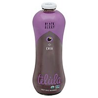 Telula Fruit Juice Beverage Black Berry + Chia - 32 Fl. Oz. - Image 1