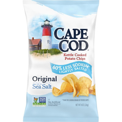 Cape Cod Lightly Salted Kettle Cooked Potato Chips - 8 Oz - Image 2