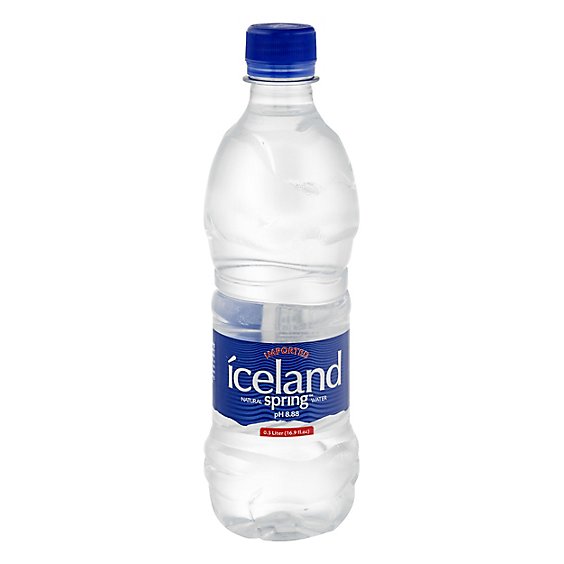 Iceland Spring Spring Water - 16.9 Fl. Oz.