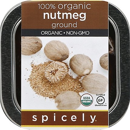 Spicely Organic Nutmeg Ground - 2.5 Oz - Image 2
