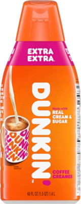 Dunkin Donuts Coffee Creamer Extra Extra - 48 Fl. Oz. - Image 6