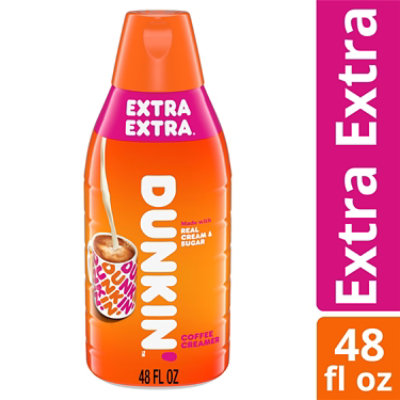 Dunkin Donuts Coffee Creamer Extra Extra - 48 Fl. Oz. - Image 1