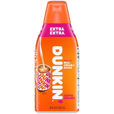 Dunkin Donuts Coffee Creamer Extra Extra - 48 Fl. Oz. - Image 1