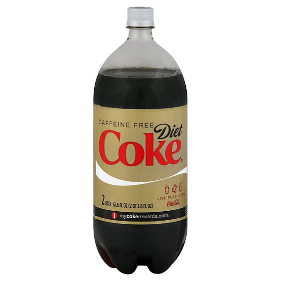 Coca-Cola Soda Diet Cola - 2 Liter