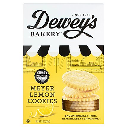 Deweys Cookie Moravn Meyer Lemon - 9 Oz - Image 1