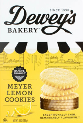 Deweys Cookie Moravn Meyer Lemon - 9 Oz - Image 2