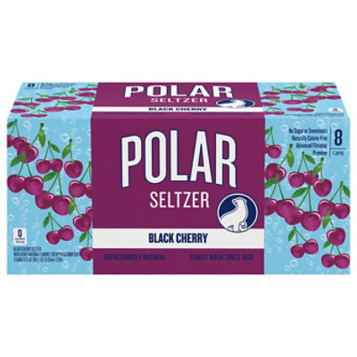 Polar Seltzer Black Cherry Cans - 8-12 Oz  - Image 4