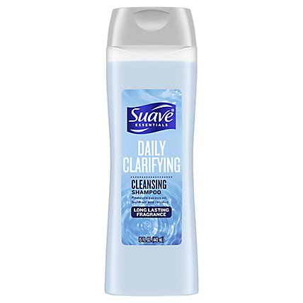 Suave Essentials Shampoo Daily Clarifying - 15 Fl. Oz. - Image 3
