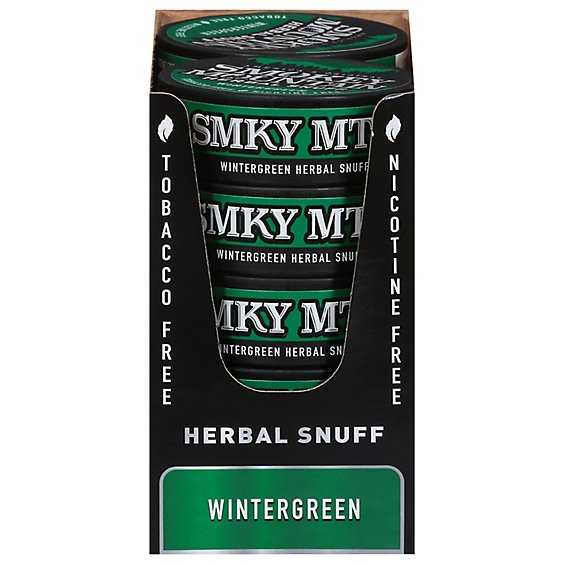 Smoky Mountain Snuff Wintergreen - Case