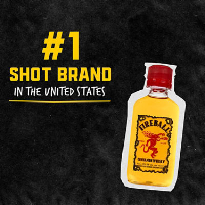 Fireball Hot Cinnamon Blended Whiskey 66 Proof In Plastic Bottles - 12-50 Ml - Image 2