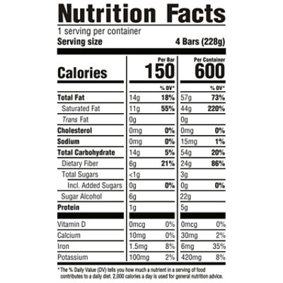 So Delicious Bar Fz Mini Sgr Free - 9.2 Fl. Oz. - Image 4