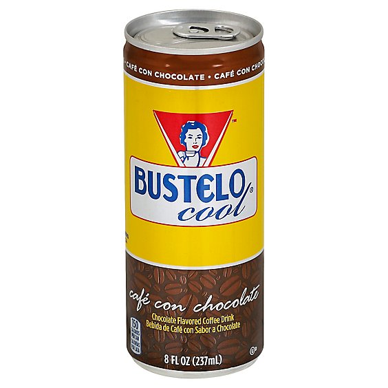 Bustelo Cool Coffee Drink Chocolate Can - 8 Fl. Oz.