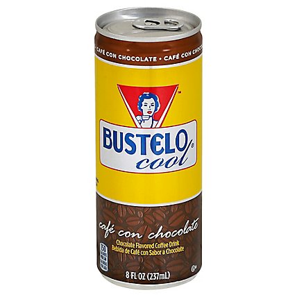 Bustelo Cool Coffee Drink Chocolate Can - 8 Fl. Oz. - Image 1